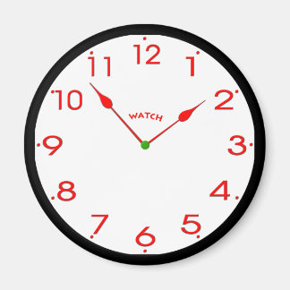 Aimant face_01 de l'horloge