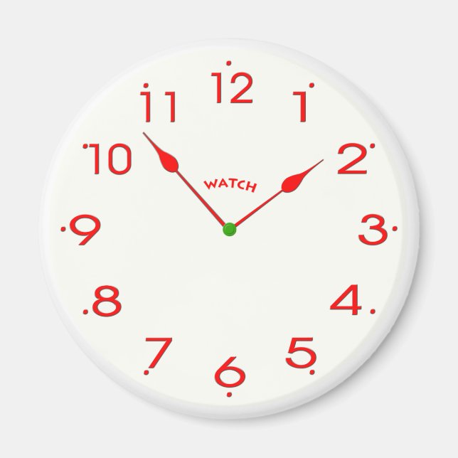 Aimant face_02 de l'horloge (Devant)