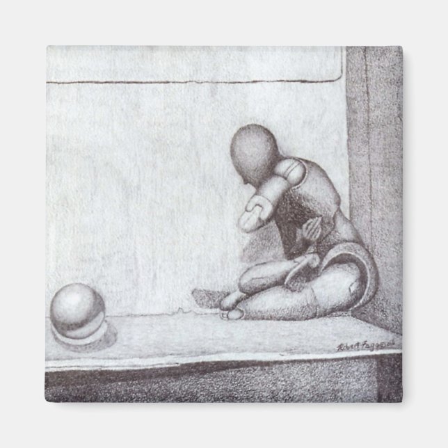 Aimant Face à l'aimant (Devant)