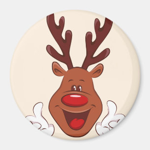 Aimant Face de Christmas