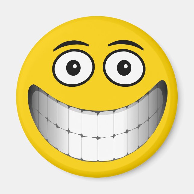 Aimant Face jaune (Devant)