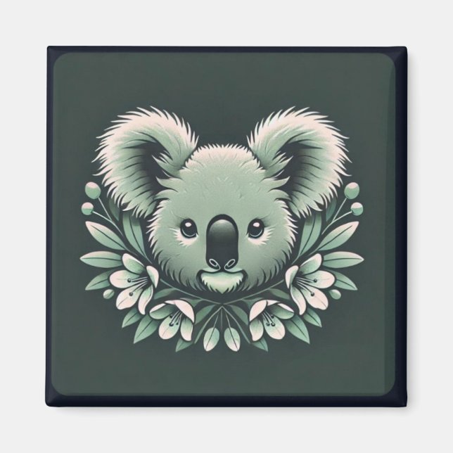 Aimant faciale koala (Devant)