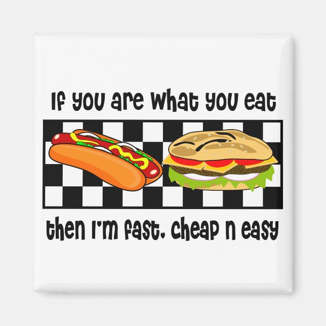 Aimant Facile et bon marché (Devant)