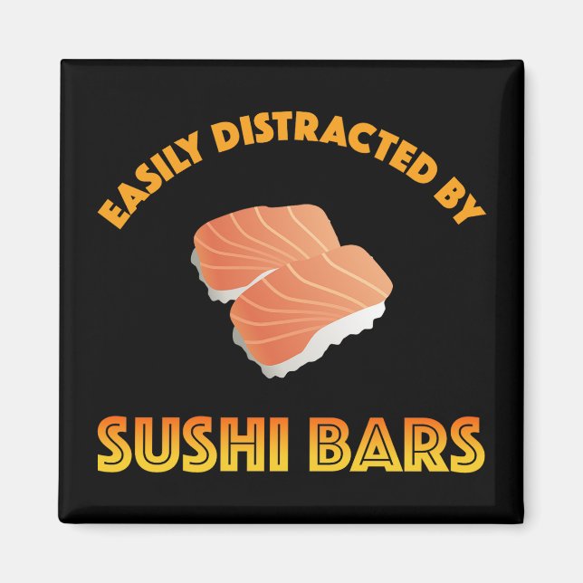 Aimant Facilement Distrait Par Les Bars À Sushi (Devant)