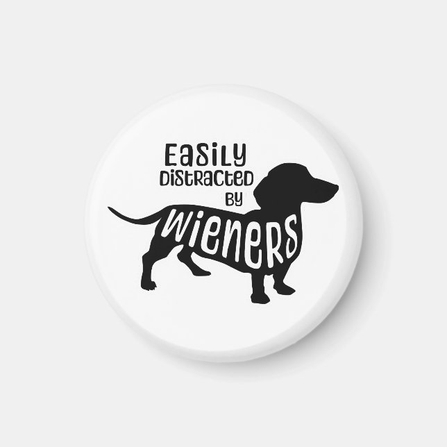 Aimant Facilement distrait par les Wieners (Devant)