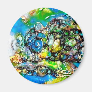 Aimant Façons De Vivre - Art Neurographique 7