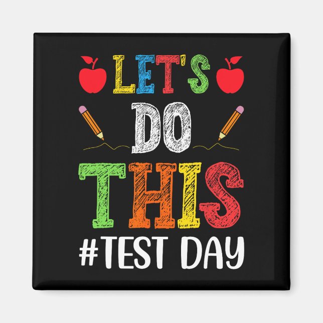 Aimant Faire Ce Jour Test Motivationnel Test Enseignant S (Devant)