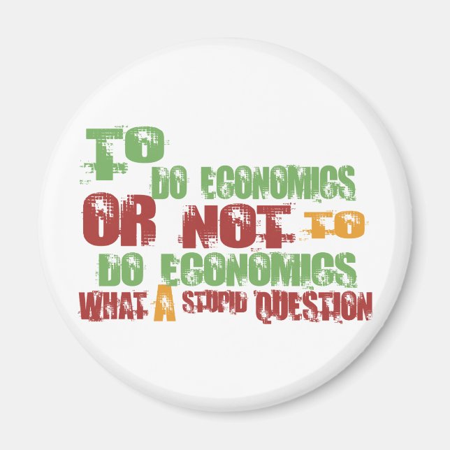 Aimant Faire de l'économie (Devant)