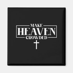 Aimant Faire le ciel bondé Inspirant Patriotique Christ