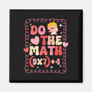 Aimant Faire l'équation mathématique Saint-Valentin Prof 