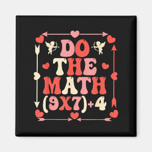 Aimant Faire l'équation mathématique Saint-Valentin Prof