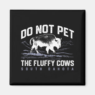 Aimant Faire Ne Pas Caresser Les Vaches Fluffy National