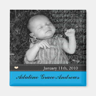 Aimant Faire-part bébé