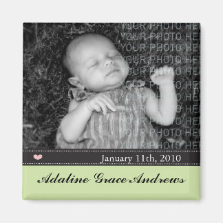 Aimant Faire-part bébé