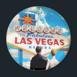 Aimant Faire-part de mariage Las Vegas<br><div class="desc">Se marier à Vegas ? Elvis sera-t-il impliqué ? Alors,  c'est l'invitation pour vous !</div>