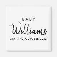 Faire-part moderne de grossesse