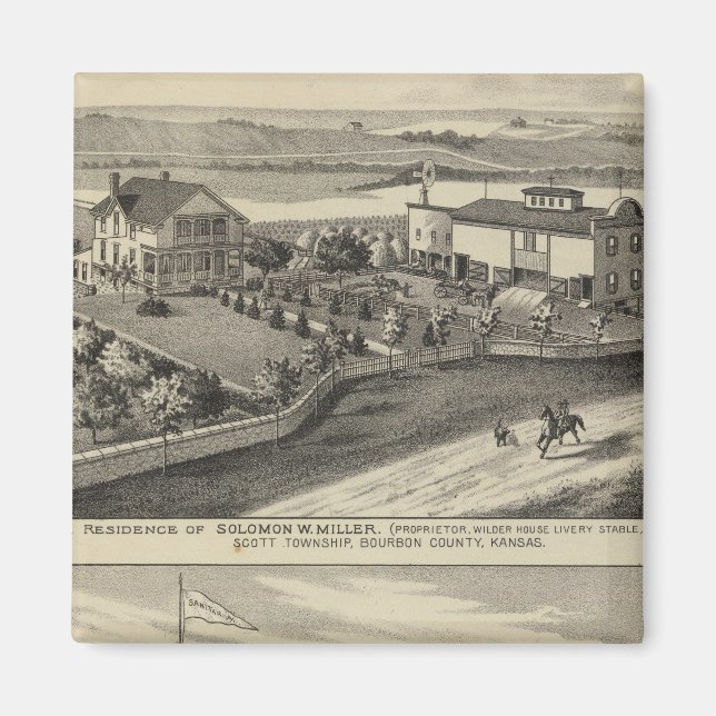 Aimant Fairview Farm and Sanitarium, Kansas (Devant)