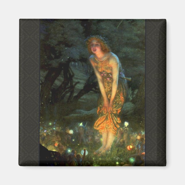 Aimant Fairy Circle Fairies Midsummer Eve (Devant)