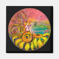 FAIRY OF THE SUNFLOWERS jaune rose noir