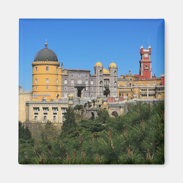 Aimant Fairytale Sintra Palace photo, Portugal (Devant)