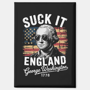 Aimant Fais le, Angleterre 4 juillet George Washington 17