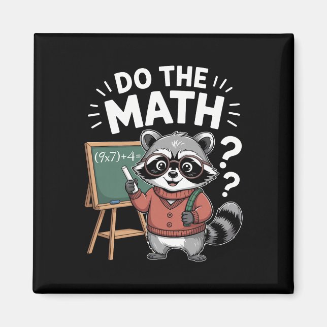 Aimant Fais Le Calcul 67 Mème Drôle Six Sept Professeur É (Devant)