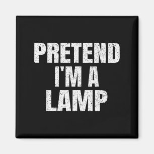 Aimant Faisons comme si j'étais une famille de lampe pare