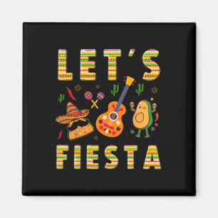 Aimant Faisons la Fête Nacho Guitare Avocat Drôle Cinco D
