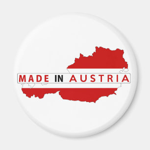 Aimant fait dans l'étiquette de produit de drapeau de