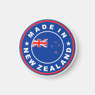 Aimant fait dans l'étiquette de produit de drapeau de
