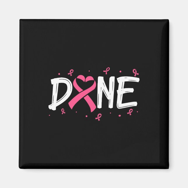 Aimant Fait Dernière Journée De Radiation Chemo Cancer Du (Devant)