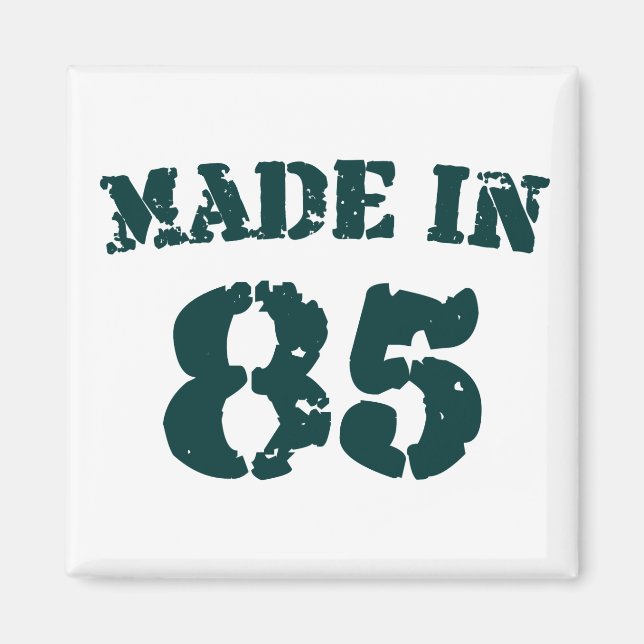 Aimant Fait En 1985 (Devant)