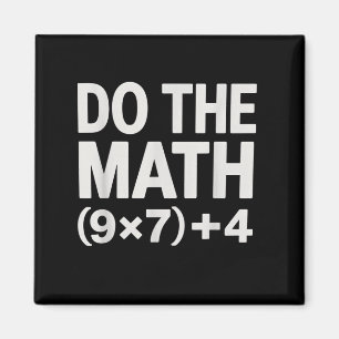 Aimant Faites Le Calcul 67 Mème Drôle Six Sept Hommes Fem
