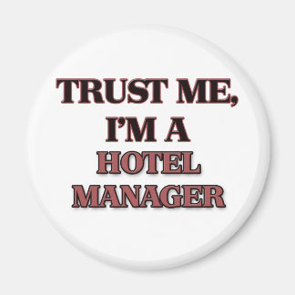Aimant Faites-moi confiance I'm A HOTEL MANAGER