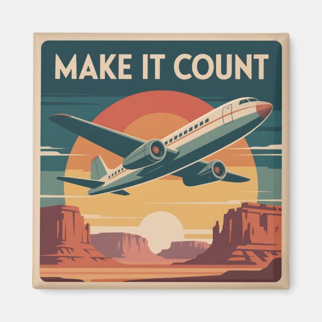 Aimant Faites que ça compte (Devant)