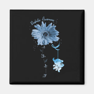 Aimant Faith Hope Combattre l'amour Elephant Tournesol Di