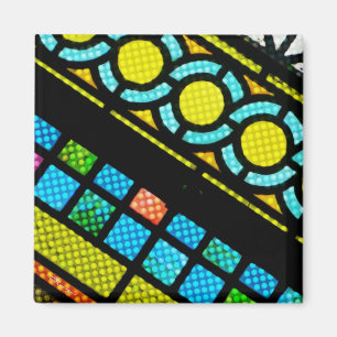 Aimant Faith Recovery Hope Vitrail Vitre coloré