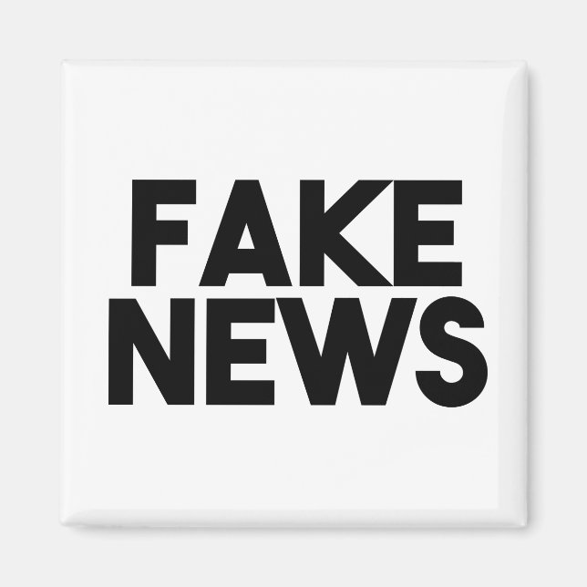 Aimant Fake News Post Truth à la mode (Devant)