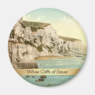 Aimant Falaises blanches de Dover, Kent, Angleterre