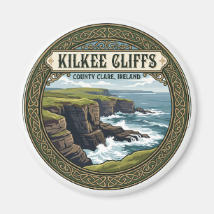 Aimant Falaises de Kilkee Irlande