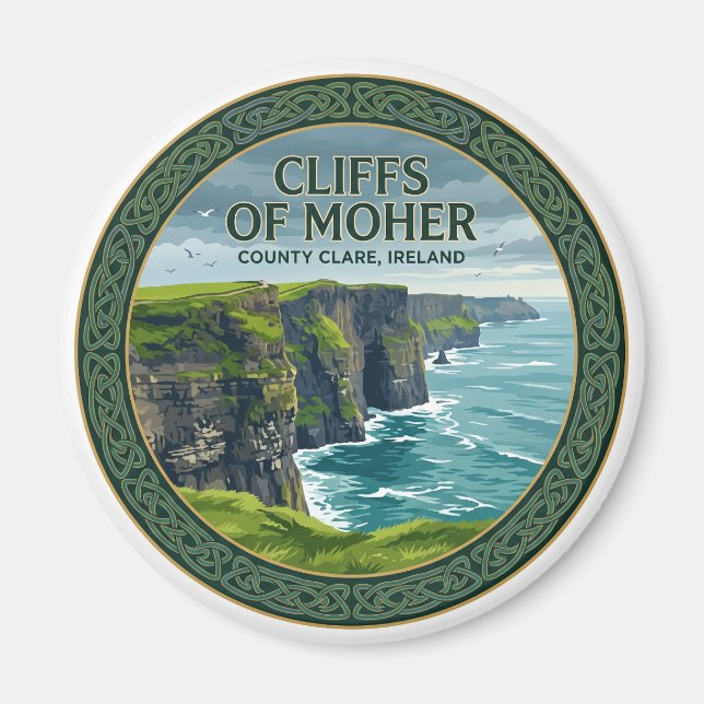 Aimant Falaises de Moher Doolin Irlande (Devant)