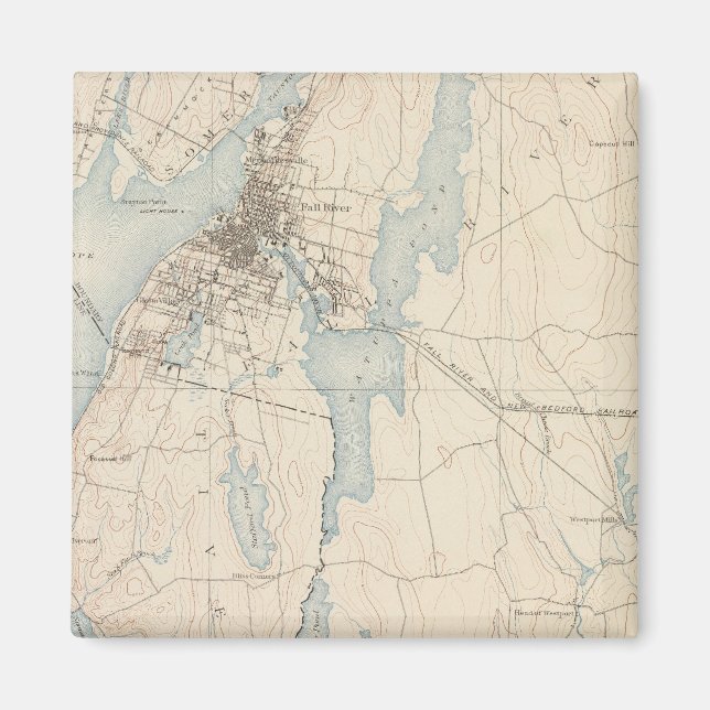 Aimant Fall River, Massachusetts (Devant)