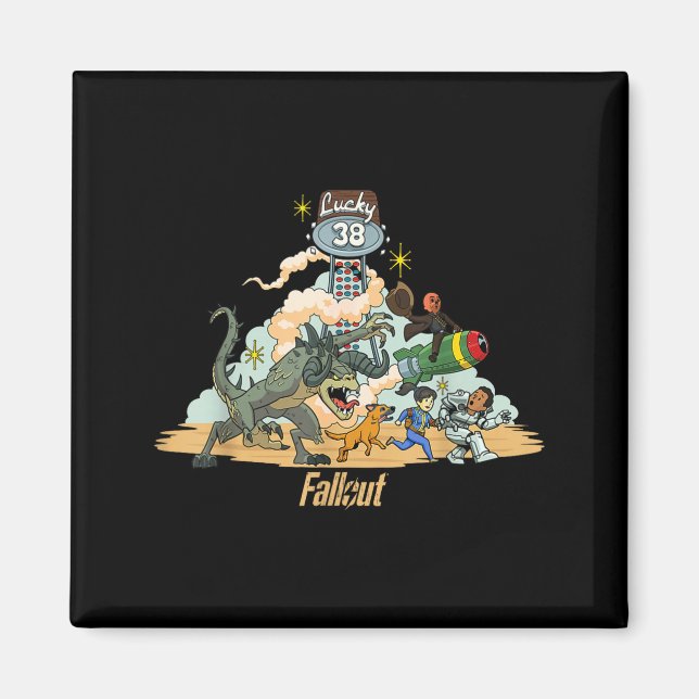 Aimant Fallout - Nouvelle Vegas  (Devant)