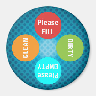 Aimant Famille Corveuses Lave-vaisselle Organisateur Prop