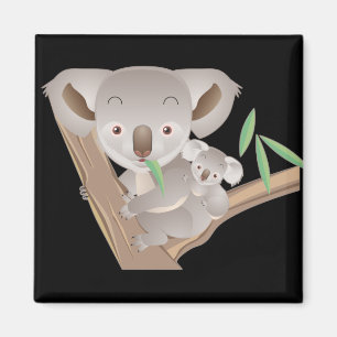 Aimant Famille de koala