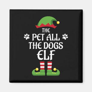 Aimant Famille de lutins pour animaux tous les chiens gro