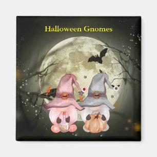 Aimant Famille des Gnomes d'Halloween