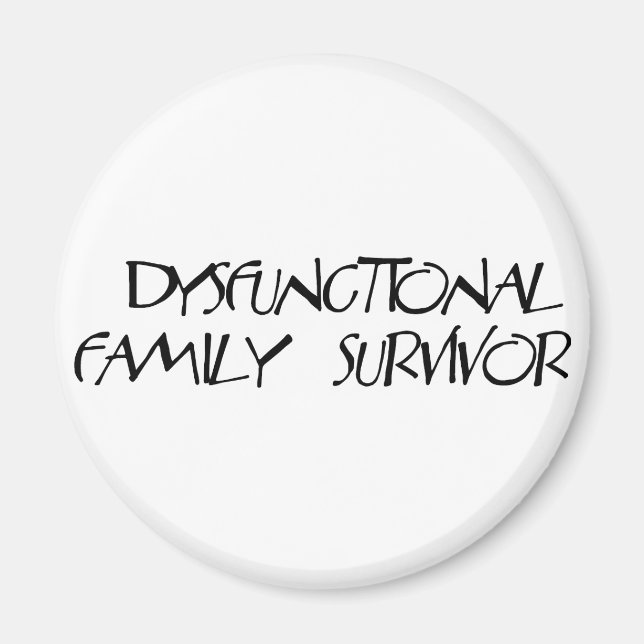 Aimant Famille dysfonctionnelle (Devant)