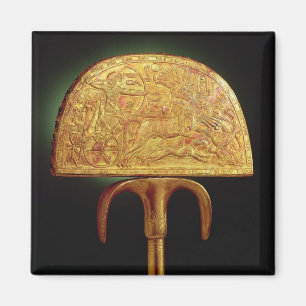 Aimant fan d'Autruche-plume, de tombe de Tutankhamun