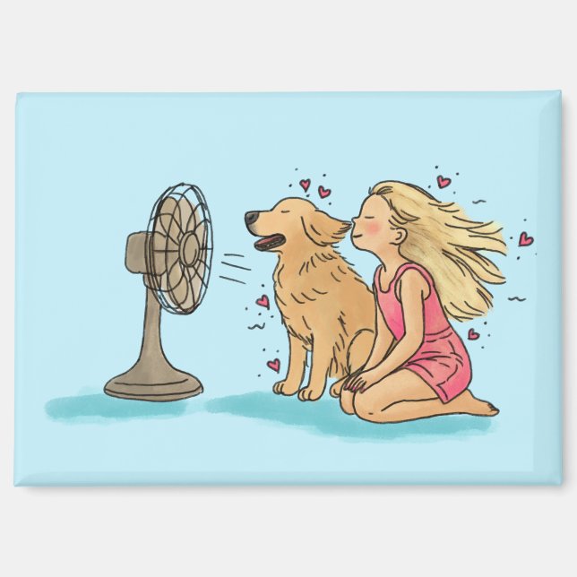 Aimant Fan de Golden Girl (Recto)